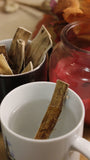 Slippery Elm Bark Tea Sticks - 100% All Natural, Fast Single Servings, No Hassle Tea