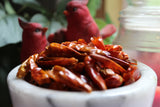 African Birds Eye Chili Peppers, Whole, HOT 130,000 hu, EXTREME HEAT