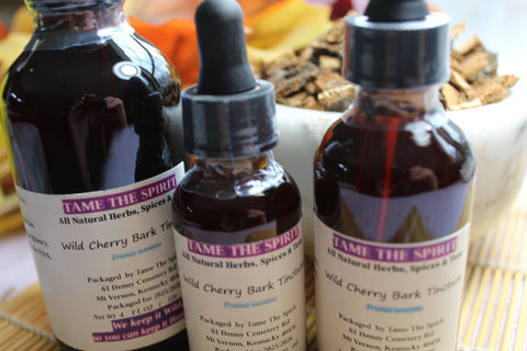 Wild Cherry Bark Tincture - Appalachian Mountain Herbs