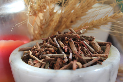 Madder Root, Cut & Sifted, Manjistha (Rubia cordifolia)