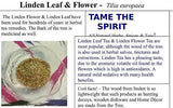 Linden Leaf and Flower
