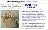 Orange Peel, Dried Herb